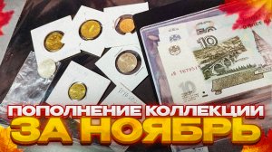 ПОПОЛНЕНИЕ КОЛЛЕКЦИИ МОНЕТ и БАНКНОТ за ноябрь 2023 2 часть
