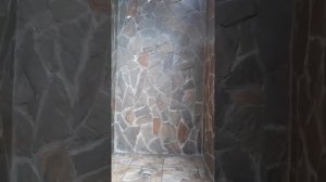 Облицовочный кирпич летний душ