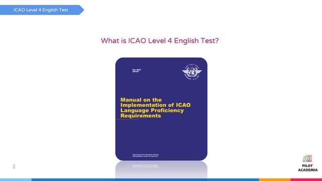 What is ICAO Level 4 English Test