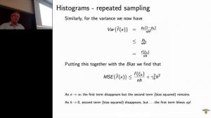 5.  Histograms: Picture estimates of density (one-dimensional data)