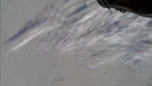 Спутник пролетает над Казахстаном