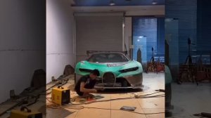 P3 - Homemade Bugatti Vision Gran Turismo - Surface Treatment Process And Test Drive.