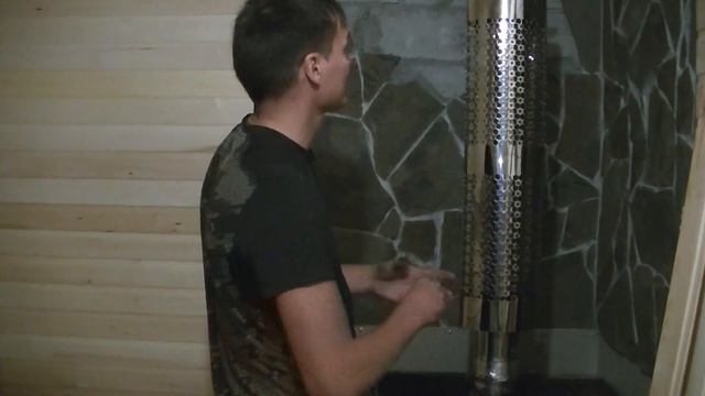 Вывод дымохода самодельной печи смотреть онлайн