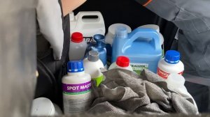 Средства для выездной химчистки мягкой мебели. Мой комплект химии на каждый день.