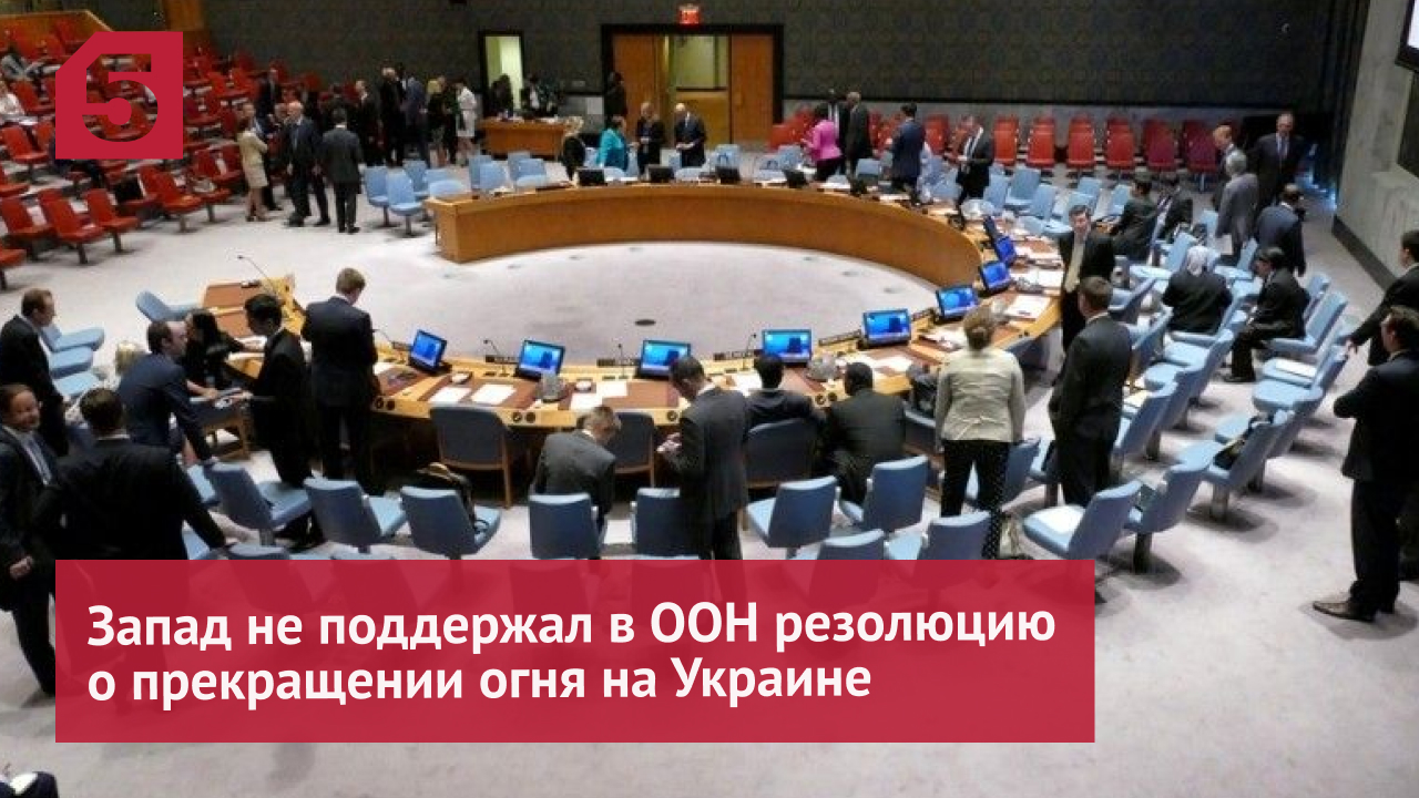 Почему Запад не поддержал в ООН резолюцию о прекращении огня на Украине