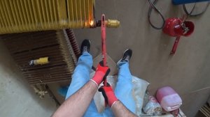 Реставрация старых чугунных радиаторов, как изготовить ключ для чугунных батарей!