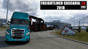 FREIGHTLINER CASCADIA 2018 l - American Truck Simulator (ATS) | Thrustmaster T300 GT