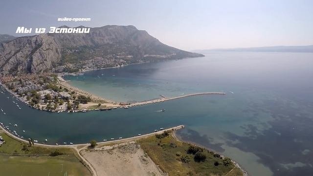 Omiš City, Grad Omis Makarska Croatia Split Омиш Хорватия