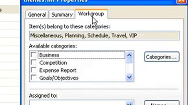 Microsoft Office FrontPage 2003 Add or remove a category смотреть онлайн