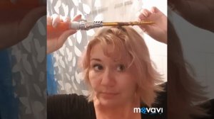 Утюжок шириной 2,5 см, Плойка диаметром 9 мм.