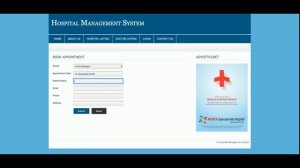 Hospital Management System | PHP and MySQL Project Source Code | PHP MySQL CRUD Project