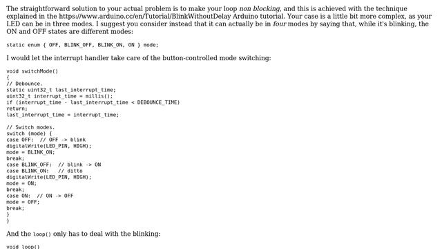 Arduino: Can I cause breaking the main loop from an interrupt? (3 Solutions!!) смотреть онлайн
