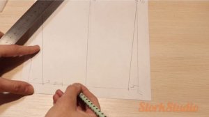 Построение детской рубашки часть 2