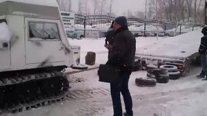 Cнегоход Ohara SM 20 ( вездеход снегоход Охара см20 )