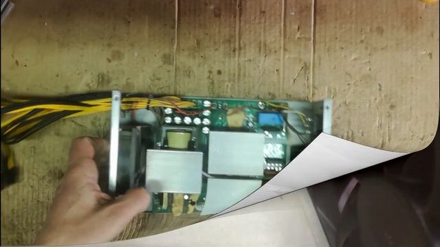 Ремонт БП "Муравей" Power BTC1800W. смотреть онлайн