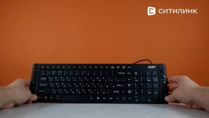 Обзор клавиатуры Acer OKW010 | Ситилинк