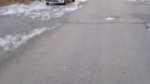 сравниваем грунтовую и асфальтированные дороги