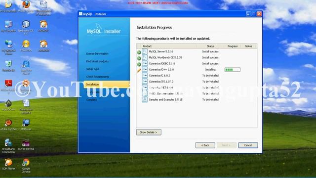 How to install MYSQL on windows XP.mp4 смотреть онлайн