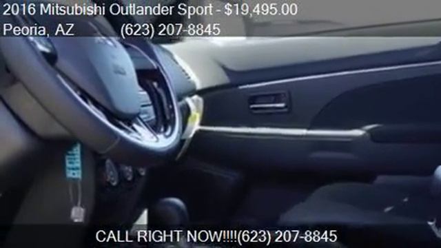 2016 Mitsubishi Outlander Sport 2.4 ES 4dr Crossover for sale at Lunde Mitsubishi смотреть онлайн