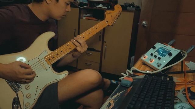 Another Brick in the wall SOLO - @HotoneAudio Ampero II Stomp free Patch смотреть онлайн