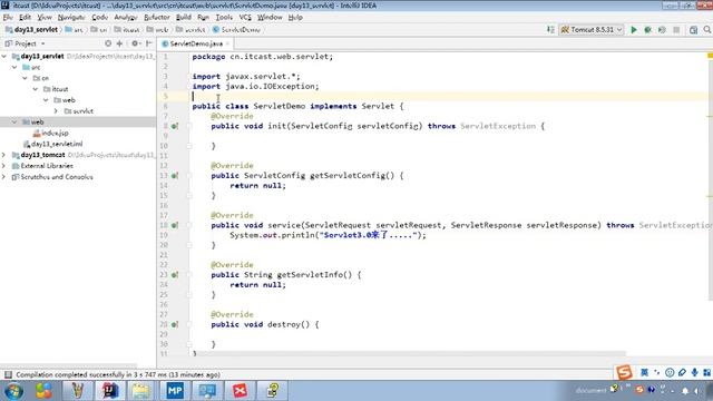 JaveWeb 06 Servlet和HTTP请求协议 158 Servlet 3 0注解配置 смотреть онлайн