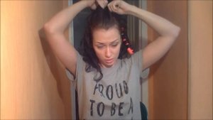 Быстрая укладка с использованием бигудей-папильоток