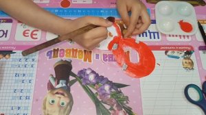 Как сделать маску леди баг\ How to Make a Lady Bug Mask