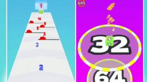Jelly Run 2048 (vs) Number Master - Walkthrough Gameplay (MAX LEVEL) Number Infinity