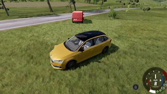 BeamNG.drive Realistic Car Crashes in Traffic #4 смотреть онлайн