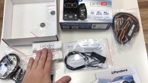 Сигнализация Pandora dx 91 LoRa на Опель