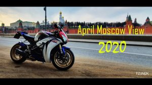 April Moscow View(Honda CBR1000RR)