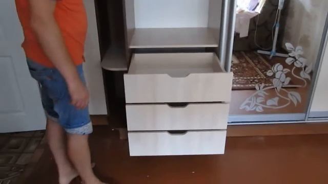Шафа купе дзеркальна в спальню