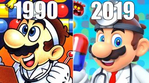 Эволюция серии игр Dr. Mario [1990-2019]