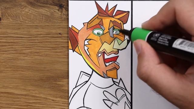 Drawing in 10 DIFFERENT STYLES..? | Art Styles SWAP Challenge | Crash Bandicoot смотреть онлайн