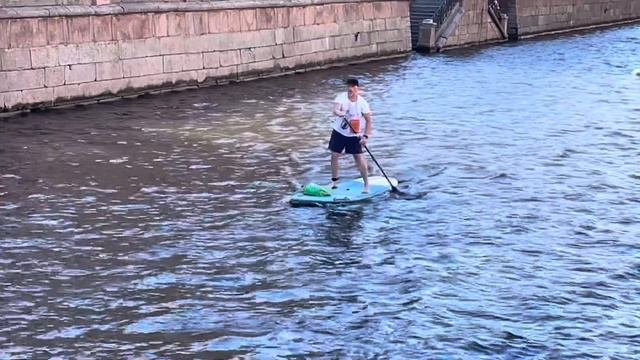 Фонтанка сап - марафон в Петербурге смотреть онлайн