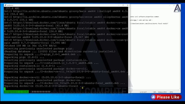 How to Install Docker on Ubuntu Desktop 20.10 & Ubuntu Server 20.10,Docker on Linux, docker ubuntu смотреть онлайн