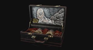 Пара подстаканников Лев в подарочной шкатулке