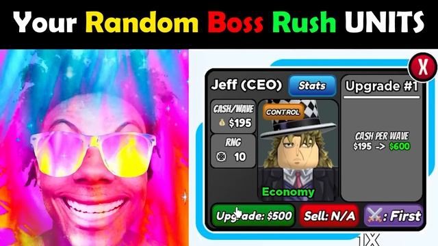 POV: Your Random Boss Rush Luck (Unrealistic Edition) | All Star Tower Defense (ASTD) смотреть онлайн