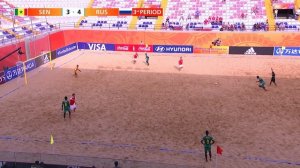 Senegal v Russia | FIFA Beach Soccer World Cup 2019 | Match Highlights