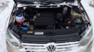 Звук Калужского двигателя Volkswagen Polo седан 1,6/110 л.с., 2016г.