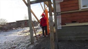 Утепление дома из бруса минеральной ватой /34