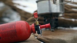 Горелка MSR жидкотопливная Xgk Ex  в работе