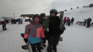 В Архыз на Новый Год на машине с прицепом (3 человека + 2 собаки)