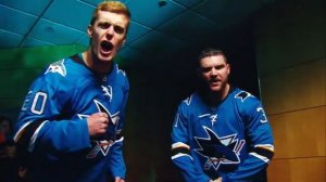 Mark Canha & Liam Hendriks mic'd up at NHL Stanley Cup Playoffs | Oakland A's/San Jose Sharks