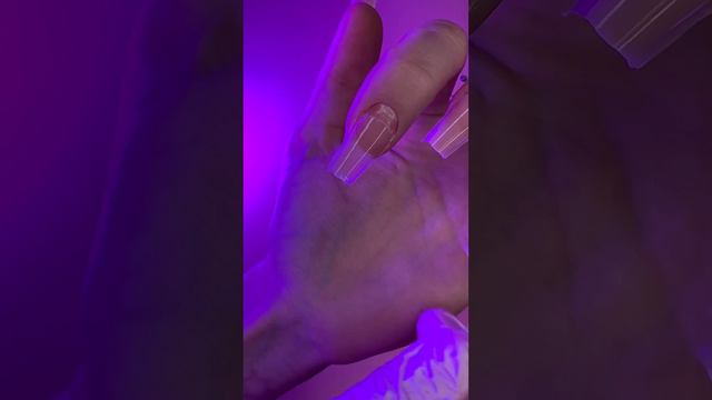 ASMR залипалка 😍 #shorts #ногти #маникюр #верхниеформы #наращиваниеногтей #моделированиеногтей