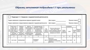 ФОРМА ЕФС-1. НАЧАЛО И ОКОНЧАНИЕ ДОГОВОРОВ О РАБОТЕ