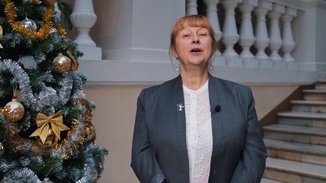 Поздравление декана Елены Леонидовны Вартановой с Новым годом! смотреть онлайн