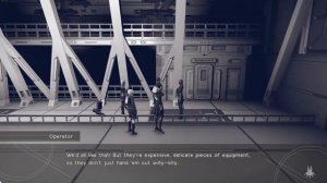 Nier: Automata PC Walkthrough 02 Reaching the Resistance Camp