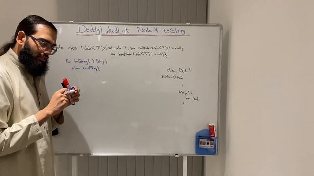 DoublyLinkedList Node class and toString Method | 2 | Coding Interview Preparation
