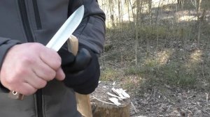 Нож КЕДР Южный Крест. Уличные тест.